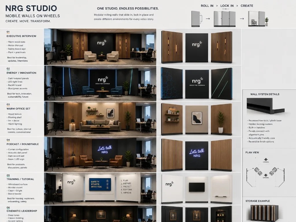 NRG studio system still